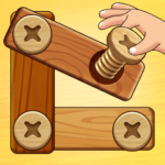 Wood Nuts Screw Puzzle 1.67 APK MOD Unlimited Money