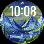 Blue Mountain Watch Face VARY APK MOD Premium