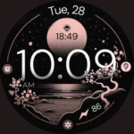 Bronze Zen digital watch face 1.0.0 APK (MOD, Premium)