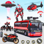 Bus Robot Car War – Robot Game 10.1.8 APK MOD Unlimited Money