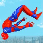 Flying Superhero Spider Games 1.0.34 APK MOD Unlimited Money