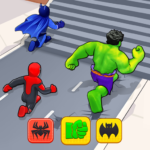 Hero Transform Superhero Game VARY APK MOD Unlimited Money