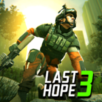 Last Hope 3 Sniper Zombie War 1.0 APK MOD Unlimited Money