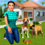 Pet Dog Family Adventure Games 1.07 APK MOD Unlimited Money