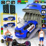 Police Vehicle Transport Games 0.16 APK MOD Unlimited Money