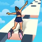 Sky Roller Rainbow Skating 1.19.3 APK MOD Unlimited Money