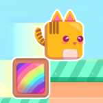 Stacky Cat kawaii runner Game 1.7 APK MOD Unlimited Money