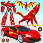 Wolf Robot Car Transform Game 2.6 APK MOD Unlimited Money