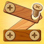 Woodle – Wood Screw Puzzle 1.10 APK MOD Unlimited Money