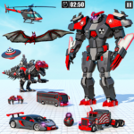 Dino Robot Transform Car Games 1.0.31 APK MOD Unlimited Money