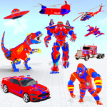 Dino Vs Gorilla Robot Fighting 16 APK (MOD, No Ads)