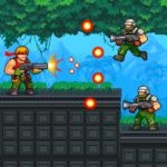 Gun Force Side-scrolling Game 1.99 APK MOD Unlimited Money