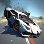 Mega Car Crash Simulator 1.0 APK MOD Unlimited Money