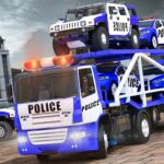 Police Car Transport Car Games 1.22 APK MOD Unlimited Money