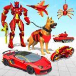 Police Dog Robot Car Games 5.2 APK MOD Unlimited Money