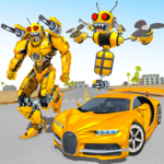 Bee Robot Car Game Robot Game 1.58 APK MOD Unlimited Money