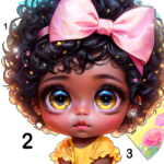 Black Family Coloring Games 1.0.5 APK MOD Unlimited Money