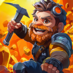 Deep Rock Mining Crypto Game 3.14 APK MOD Unlimited Money