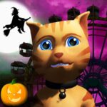 Halloween Cat Theme Park 3D 240916 APK MOD Unlimited Money