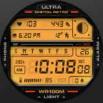 ULTRA Digital Retro watch face VARY APK MOD Premium