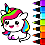 Unicorn Coloring Book for Kids 1.8 APK MOD Unlimited Money