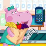 Hippo Supermarket cashier 1.3.7 APK MOD Unlimited Money