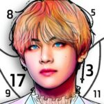 Kpop Paint by Numbers BT21 1.06dailygiftf1 APK MOD Unlimited Money