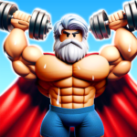 Lifting Super Hero Gym Clicker 1.2.4 APK MOD Unlimited Money