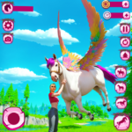 My Flying Unicorn Horse Game 1.30 APK MOD Unlimited Money