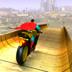 Super Hero Bike Mega Ramp 1.15 APK MOD Unlimited Money