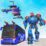 US Police Bus Transmute Robot 1.8 APK (MOD, Unlimited Money)