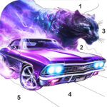 Cars Transport Coloring Games 1.0.36 APK MOD Unlimited Money