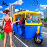 City Rickshaw Game Car Games 1.4.4 APK MOD Unlimited Money