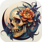 Dark Skeleton Color by number 1.0.28 APK MOD Unlimited Money