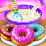 Donut Maker Bake Cooking Games 1.36 APK MOD Unlimited Money