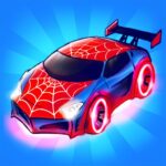 Merge Neon Car Idle Car Merge 2.45.00 APK MOD Unlimited Money