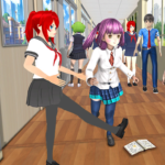 Anime High School Girls 2024 1.10 APK MOD Unlimited Money