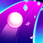 Cyber Rolling Music Ball Game 2.3 APK MOD Unlimited Money