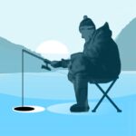 Ice fishing game. Catch bass. 1.4075 APK MOD Unlimited Money