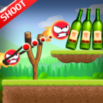 Knock Down Bottles slingshot 1.1.37 APK MOD Unlimited Money