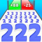 Numbers Run Merge Challenge 1.7 APK MOD Unlimited Money