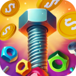 Nuts Bolts Sort – Earn Money 1 APK MOD Unlimited Money