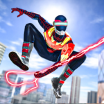 Spider rope hero web man games 1.3 APK MOD Unlimited Money