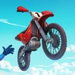 Airborne Motocross Bike Racing 1.6.4 APK MOD Unlimited Money