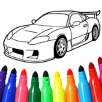 Car coloring games – Color car 2.2301 APK MOD Unlimited Money