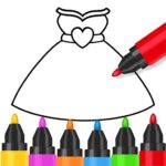 Coloring and Drawing For Girls 3.0 APK MOD Unlimited Money