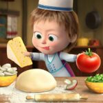 Masha and the Bear Pizza Maker VARY APK MOD Unlimited Money