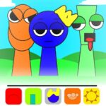 Sprunki Mod Blue Monster 1.2 APK MOD Unlimited Money