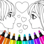 Valentines love coloring book 18.4.2 APK MOD Unlimited Money